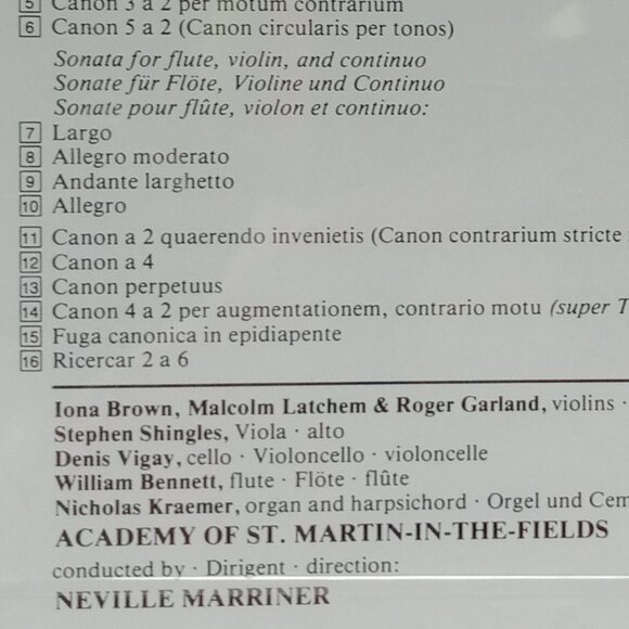 Johann Sebastian Bach/ CD - Picture 5 of 7